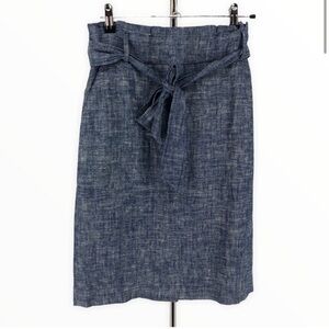 Ann Taylor linen pencil skirt